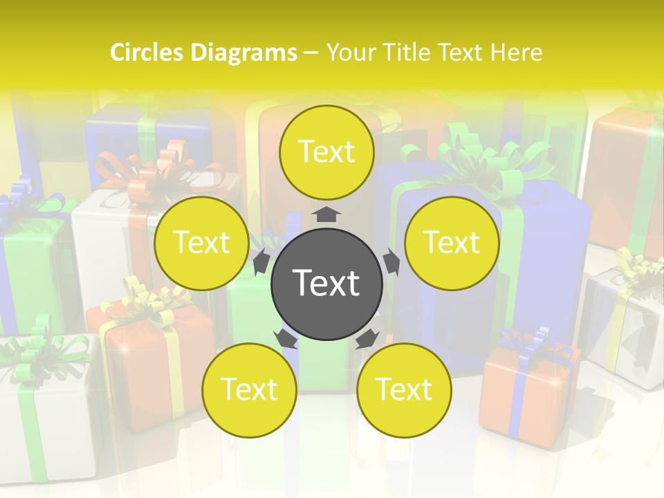 Ostern Einkaufen Frauentag PowerPoint Template