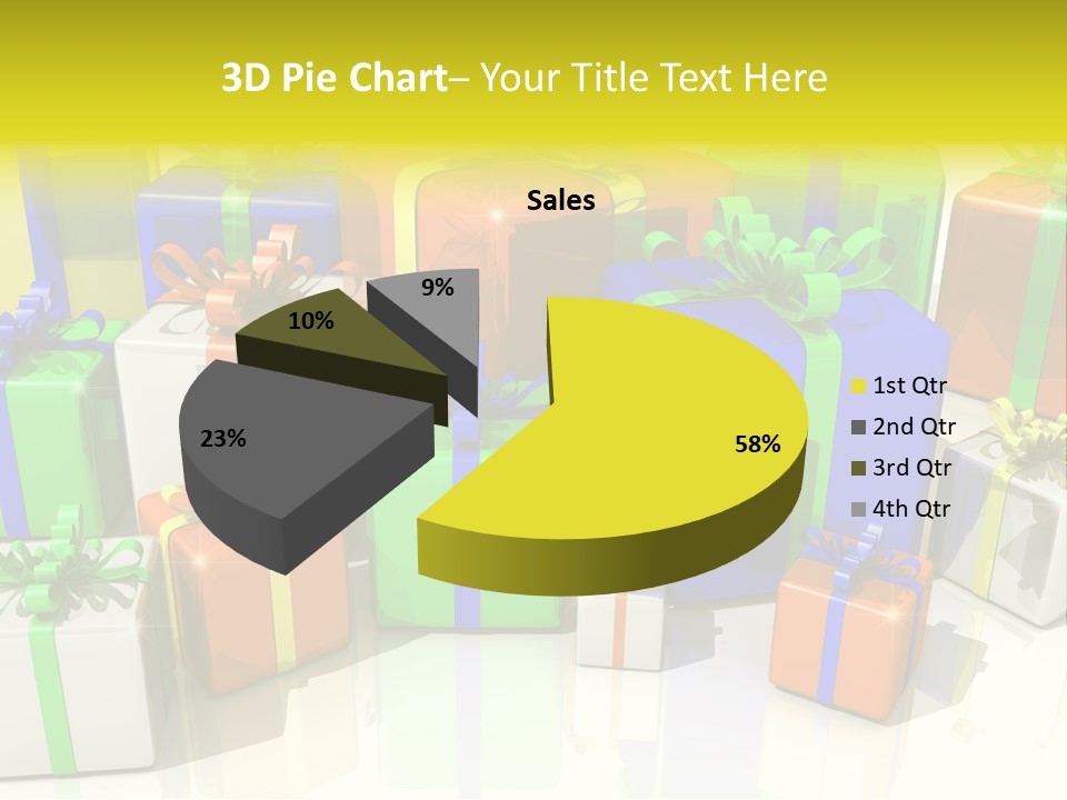Ostern Einkaufen Frauentag PowerPoint Template