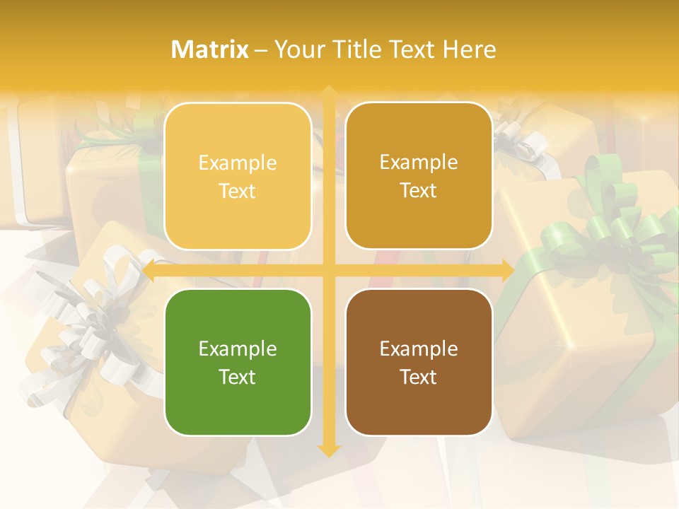 Verteil Gutschein Heirat PowerPoint Template