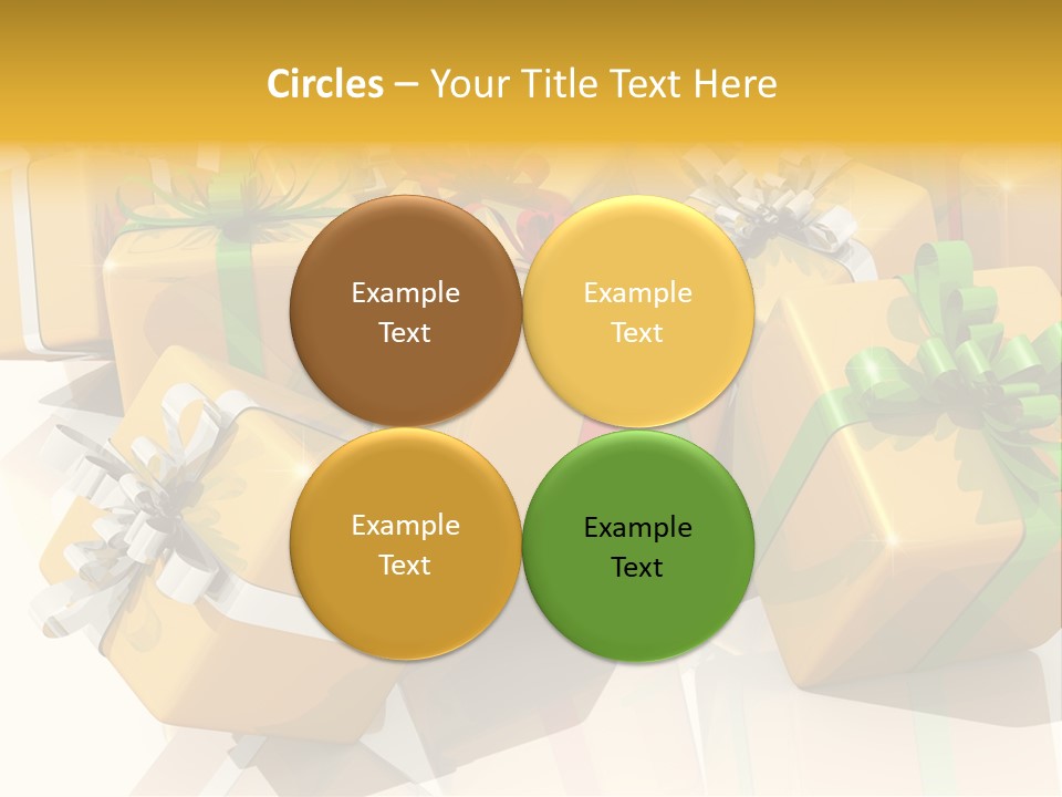 Verteil Gutschein Heirat PowerPoint Template