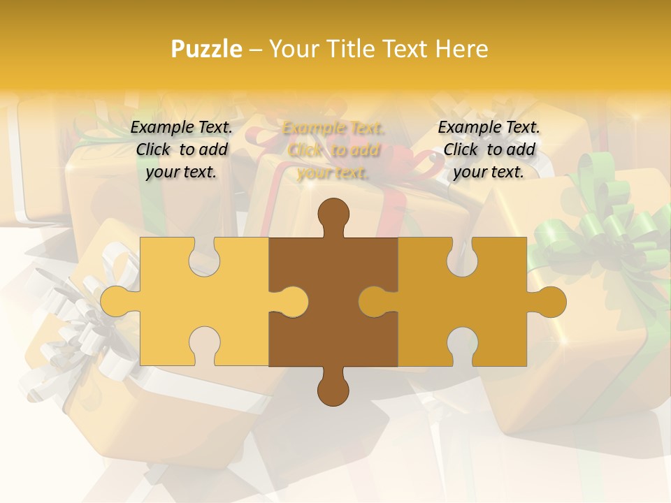 Verteil Gutschein Heirat PowerPoint Template