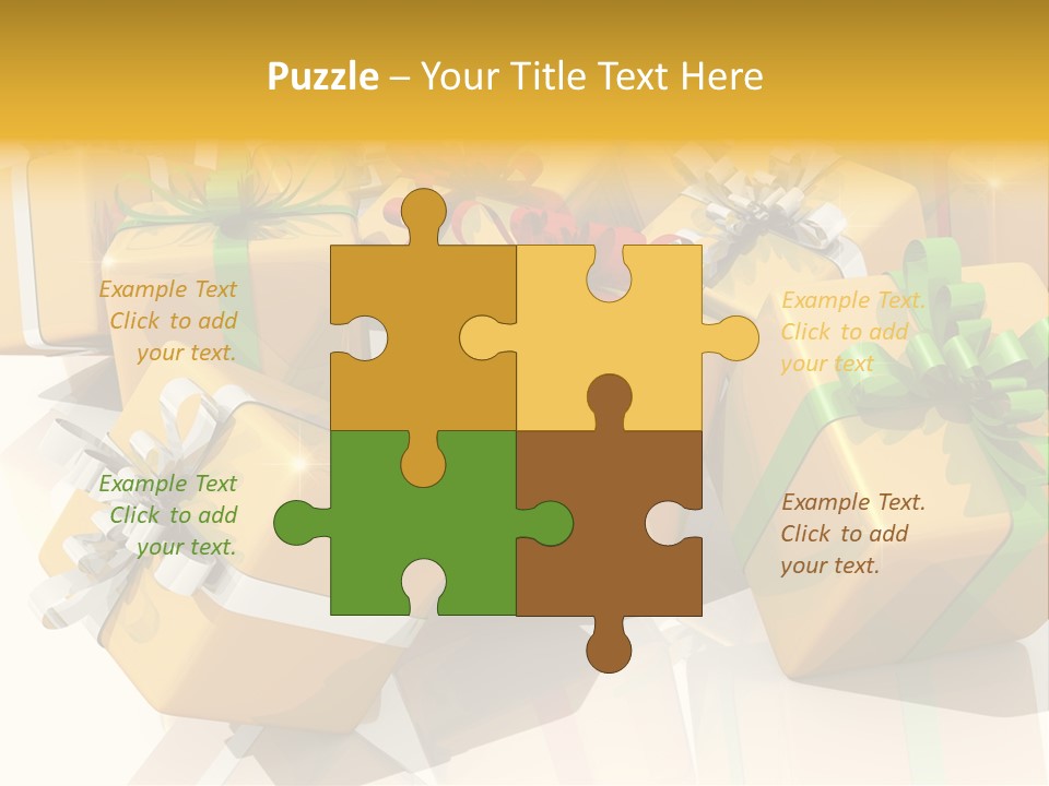 Verteil Gutschein Heirat PowerPoint Template