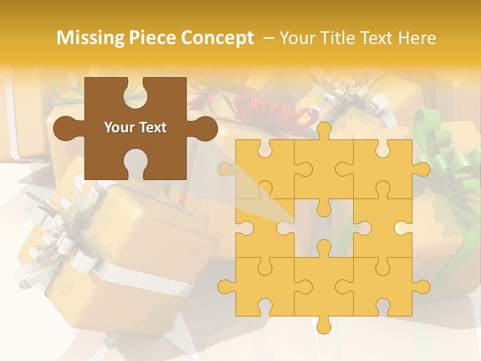 Verteil Gutschein Heirat PowerPoint Template