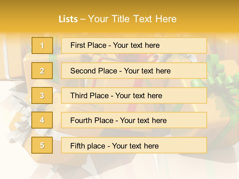 Verteil Gutschein Heirat PowerPoint Template