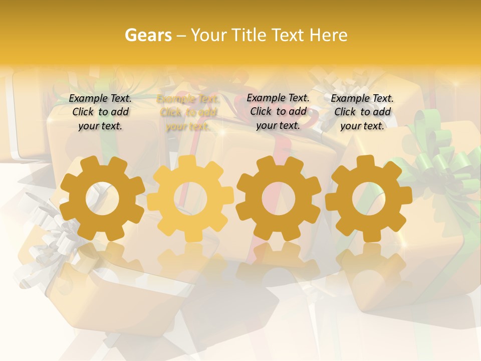 Verteil Gutschein Heirat PowerPoint Template