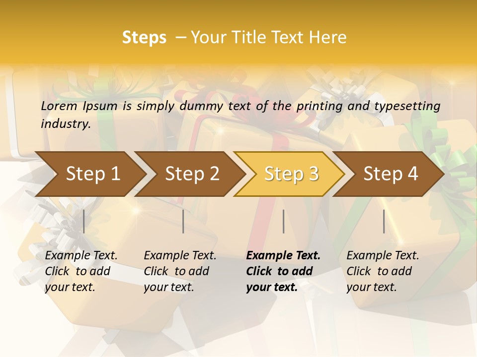Verteil Gutschein Heirat PowerPoint Template
