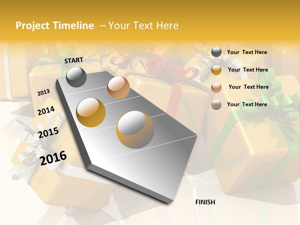 Verteil Gutschein Heirat PowerPoint Template