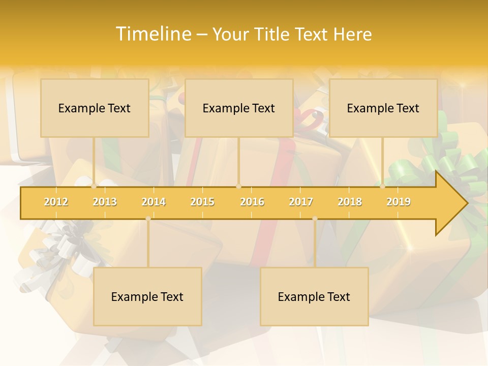 Verteil Gutschein Heirat PowerPoint Template
