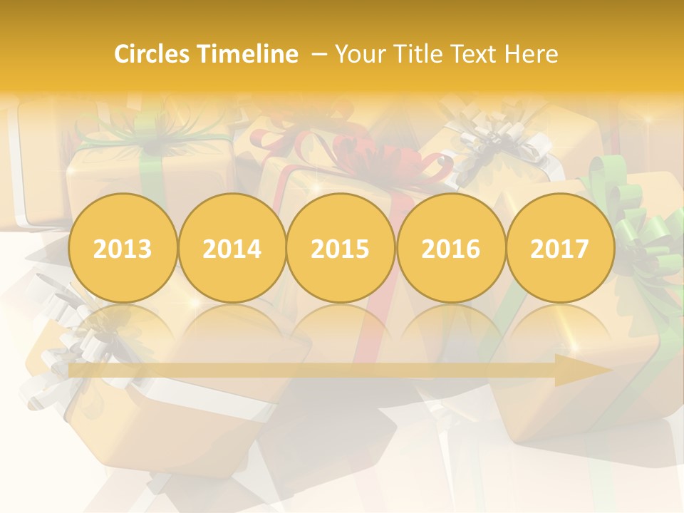 Verteil Gutschein Heirat PowerPoint Template