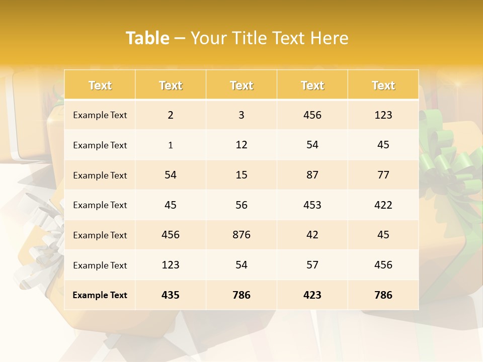 Verteil Gutschein Heirat PowerPoint Template