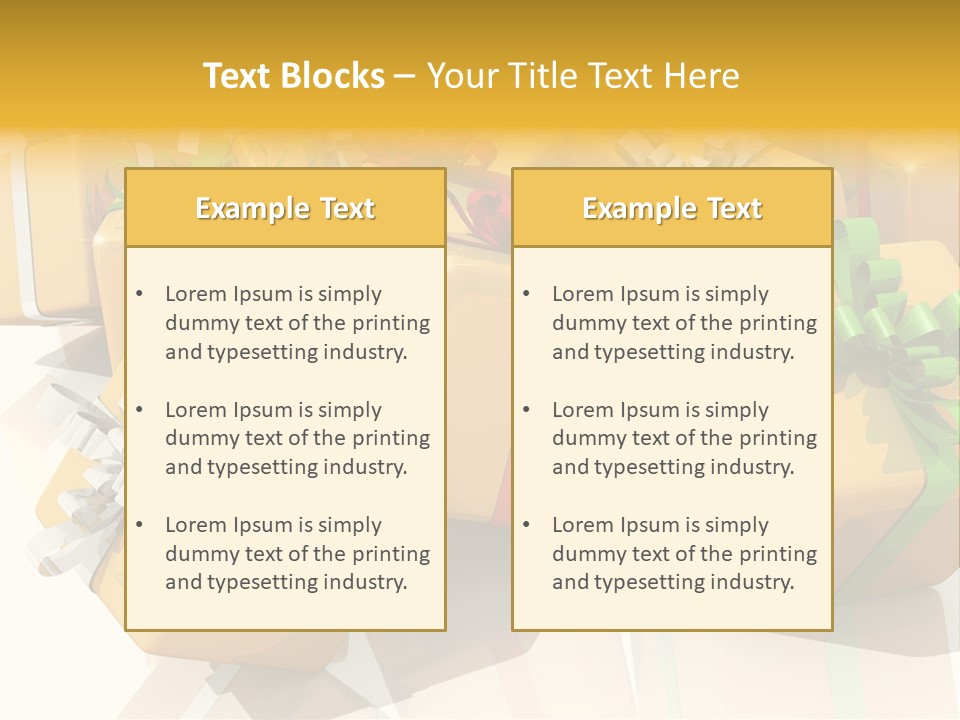 Verteil Gutschein Heirat PowerPoint Template
