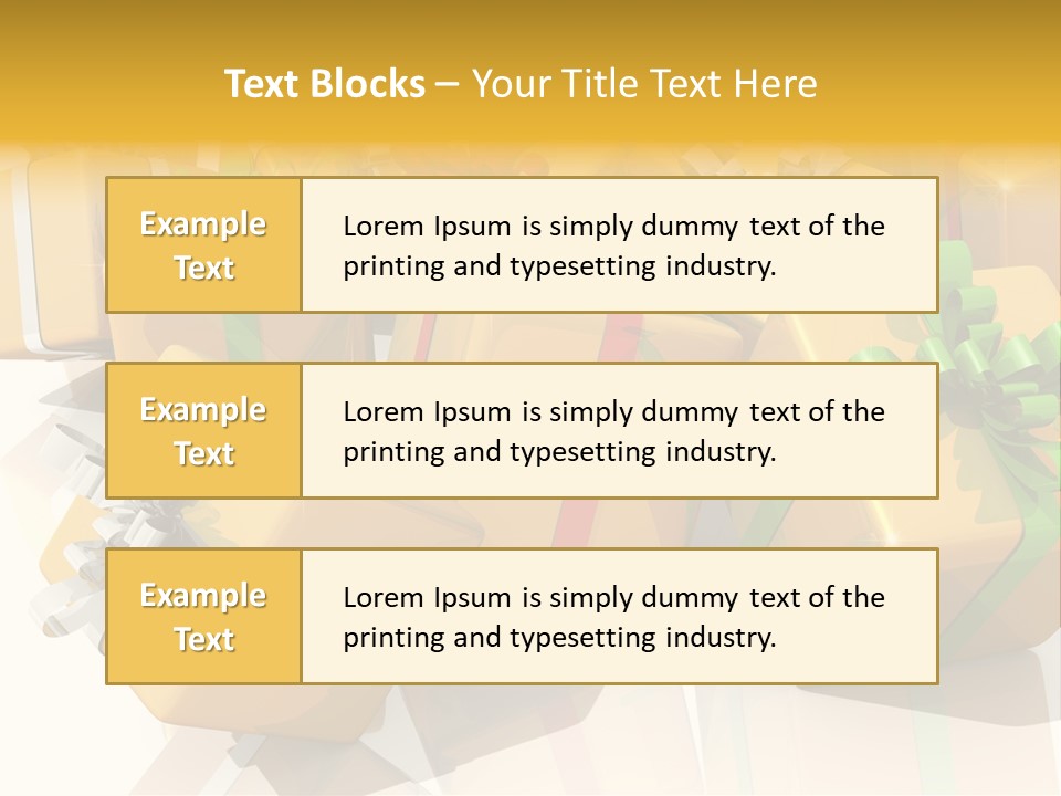Verteil Gutschein Heirat PowerPoint Template