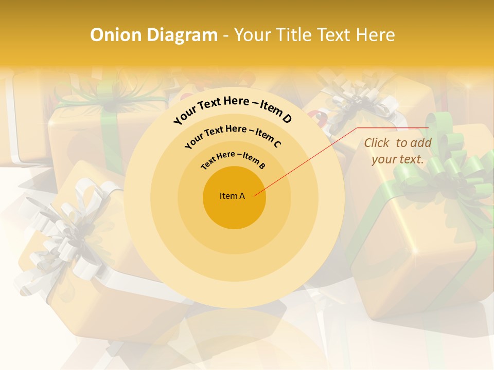 Verteil Gutschein Heirat PowerPoint Template