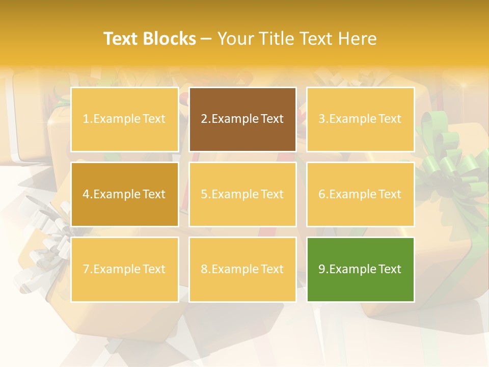 Verteil Gutschein Heirat PowerPoint Template