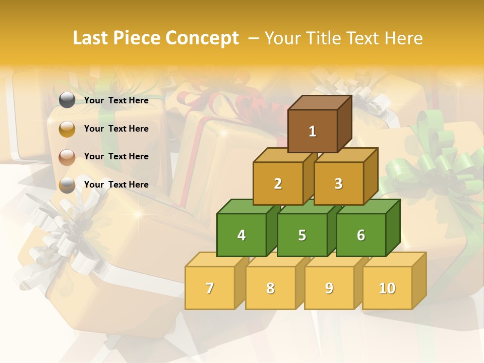 Verteil Gutschein Heirat PowerPoint Template