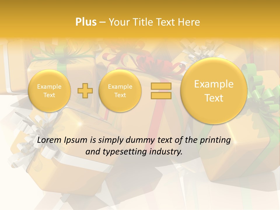 Verteil Gutschein Heirat PowerPoint Template