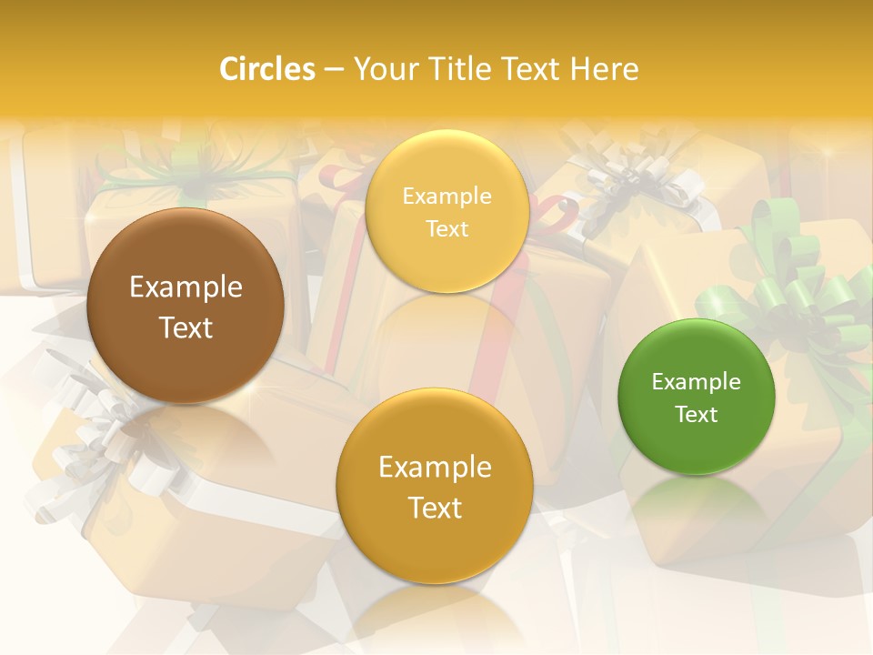 Verteil Gutschein Heirat PowerPoint Template