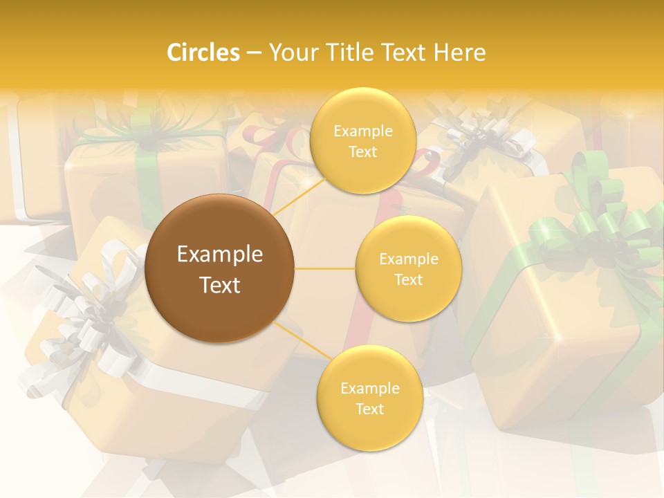 Verteil Gutschein Heirat PowerPoint Template