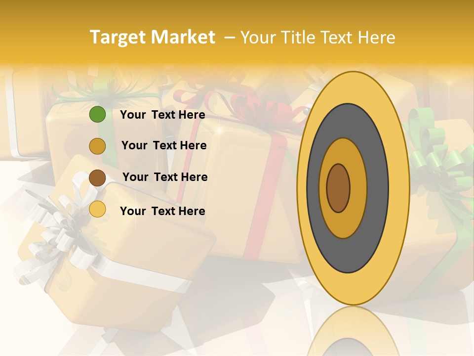 Verteil Gutschein Heirat PowerPoint Template