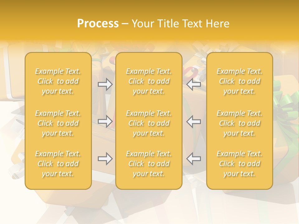 Verteil Gutschein Heirat PowerPoint Template