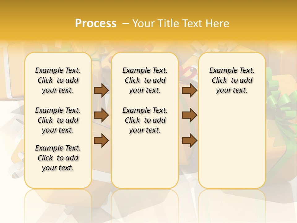 Verteil Gutschein Heirat PowerPoint Template