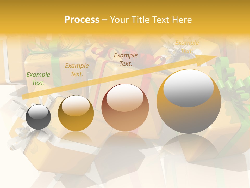 Verteil Gutschein Heirat PowerPoint Template