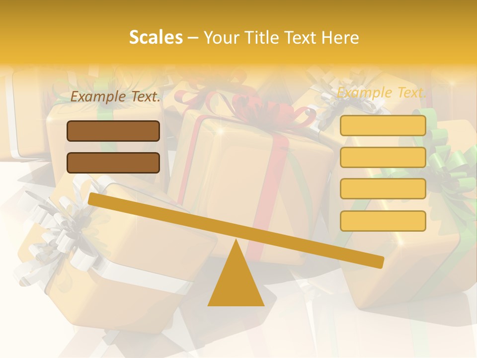 Verteil Gutschein Heirat PowerPoint Template