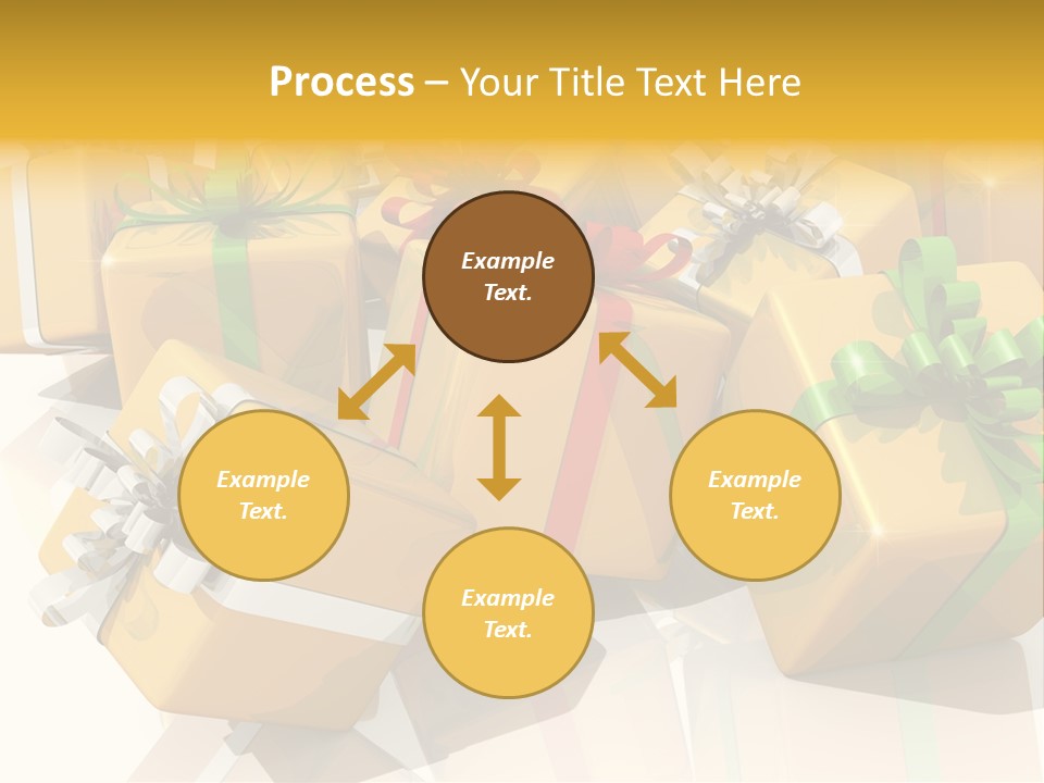 Verteil Gutschein Heirat PowerPoint Template
