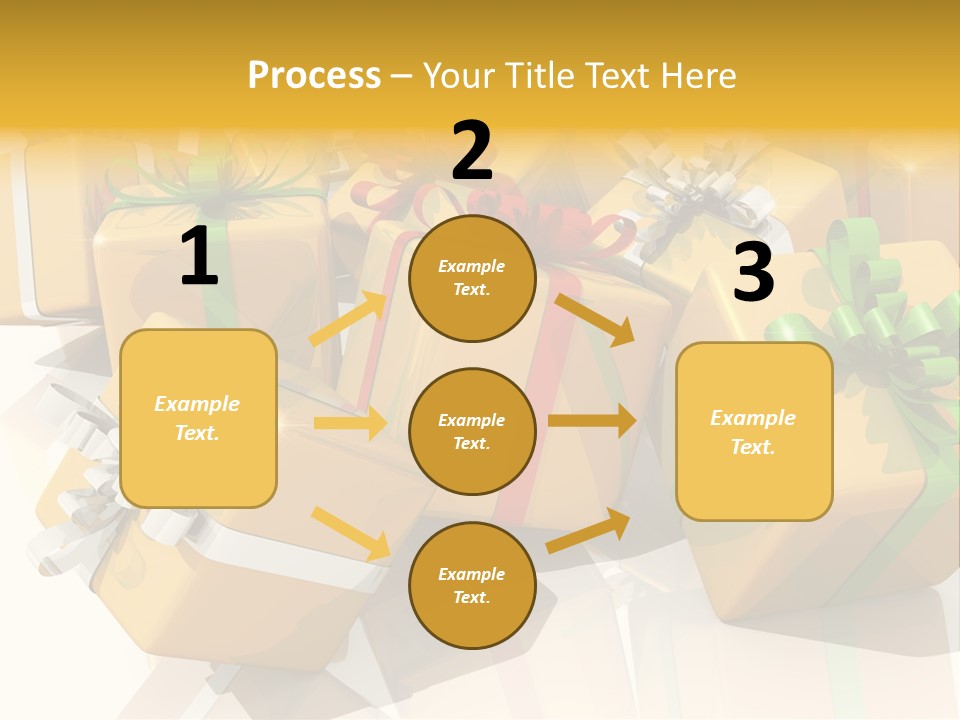 Verteil Gutschein Heirat PowerPoint Template