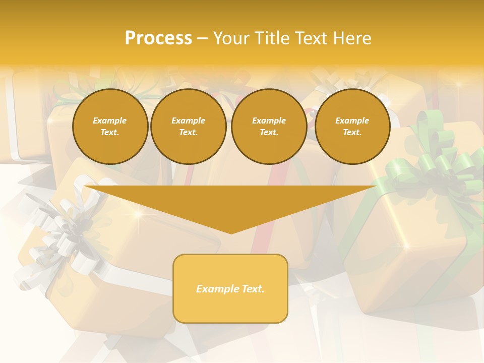 Verteil Gutschein Heirat PowerPoint Template