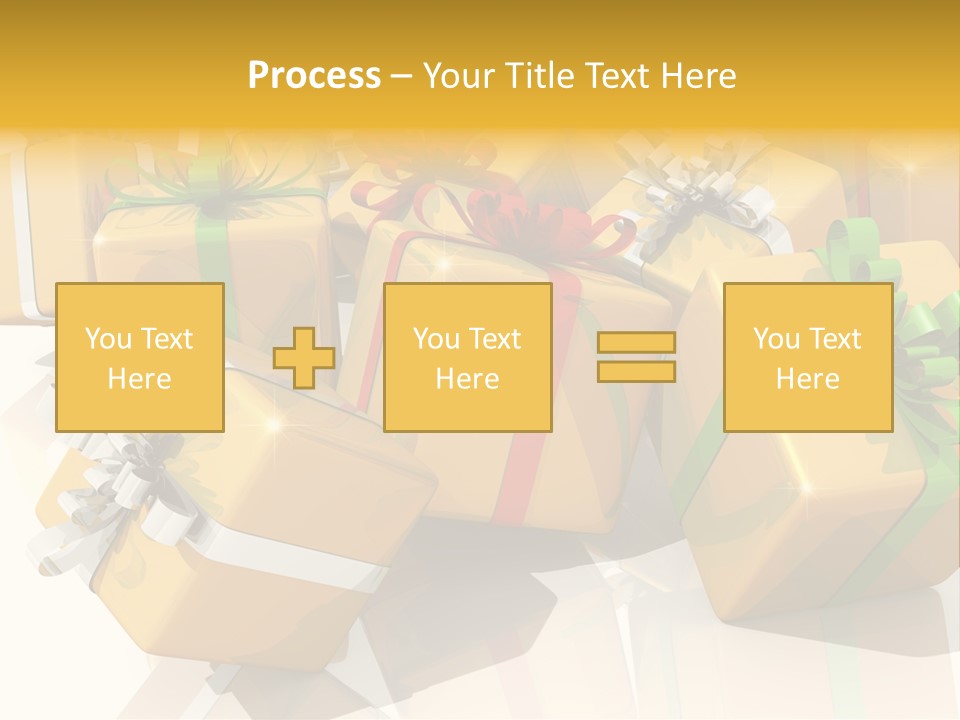 Verteil Gutschein Heirat PowerPoint Template