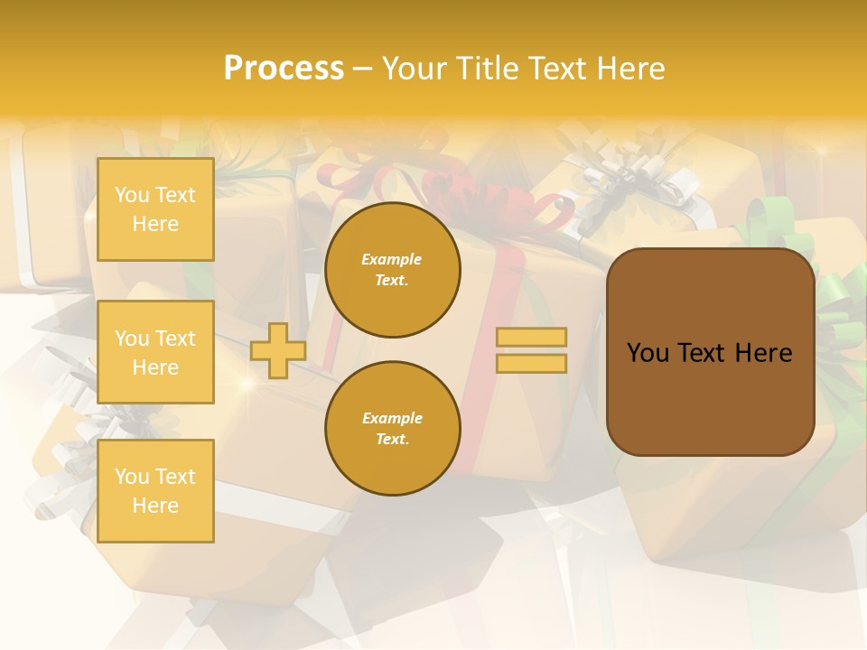 Verteil Gutschein Heirat PowerPoint Template