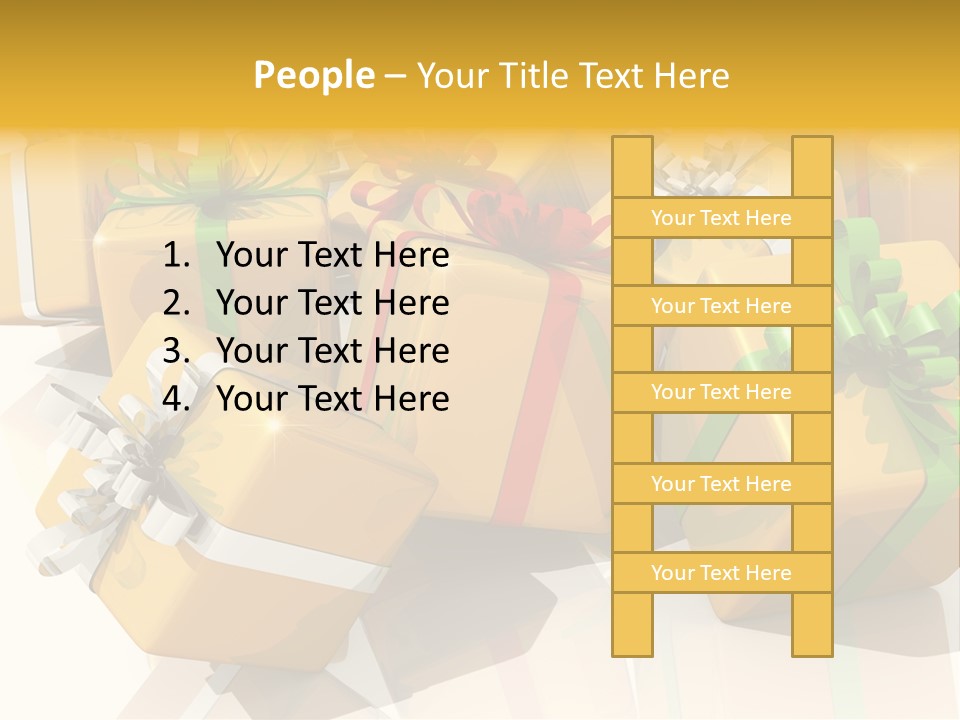 Verteil Gutschein Heirat PowerPoint Template