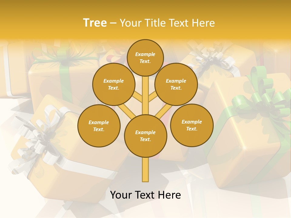 Verteil Gutschein Heirat PowerPoint Template