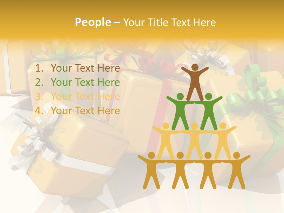 Verteil Gutschein Heirat PowerPoint Template