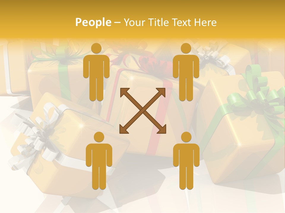 Verteil Gutschein Heirat PowerPoint Template