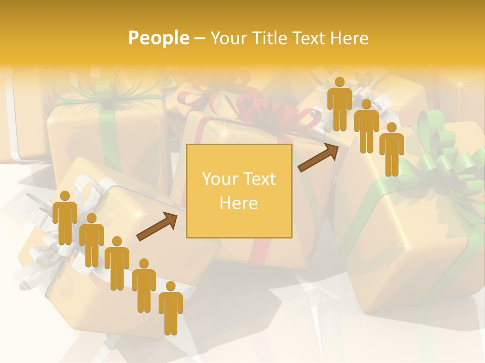 Verteil Gutschein Heirat PowerPoint Template