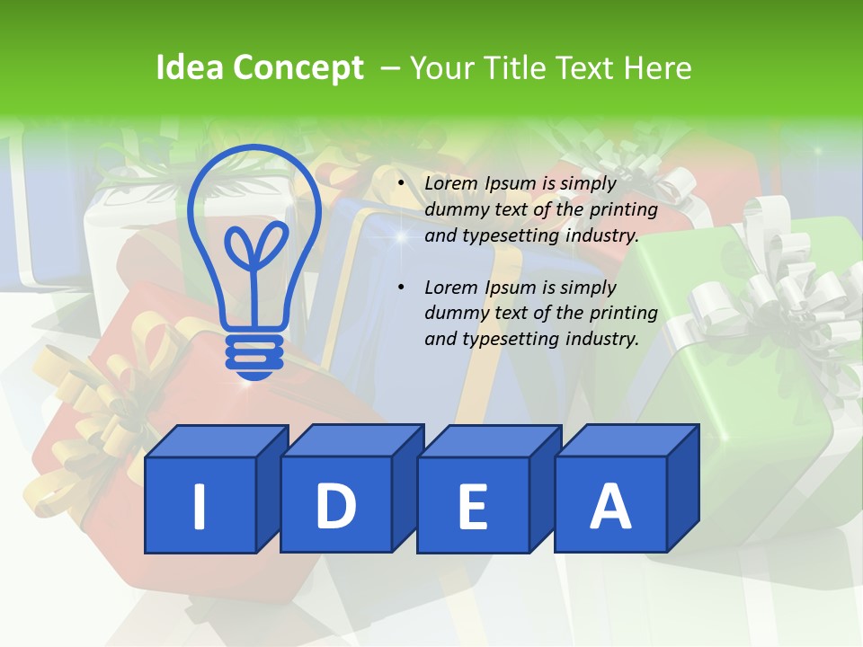 Ostern Ausgeben Business PowerPoint Template