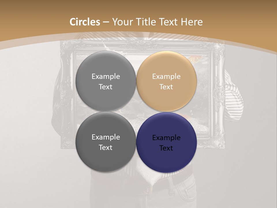 Card Color Delicacy PowerPoint Template