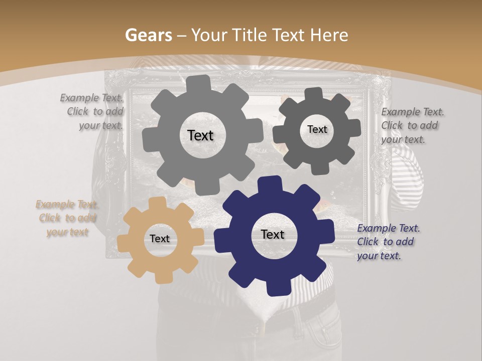 Card Color Delicacy PowerPoint Template