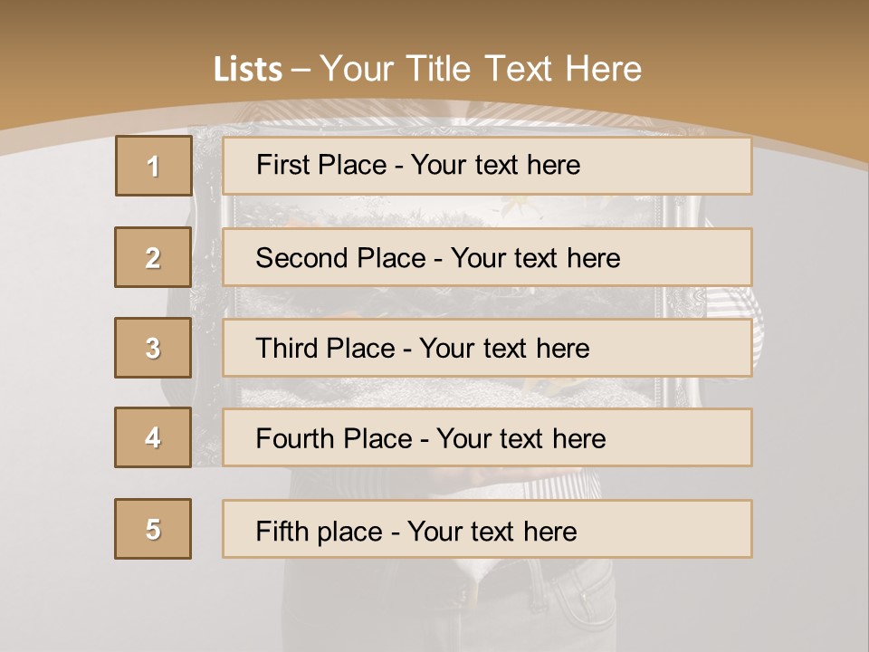 Card Color Delicacy PowerPoint Template