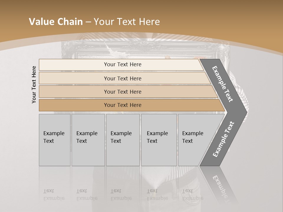 Card Color Delicacy PowerPoint Template
