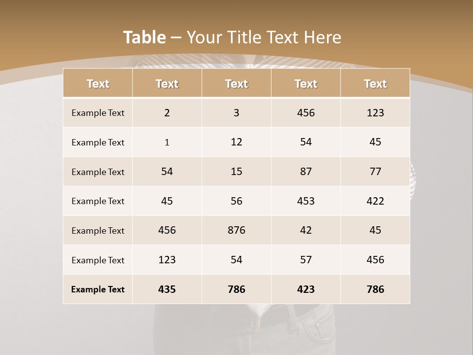 Card Color Delicacy PowerPoint Template