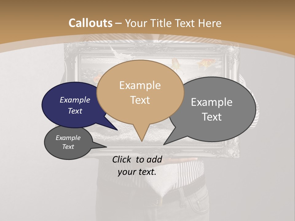 Card Color Delicacy PowerPoint Template