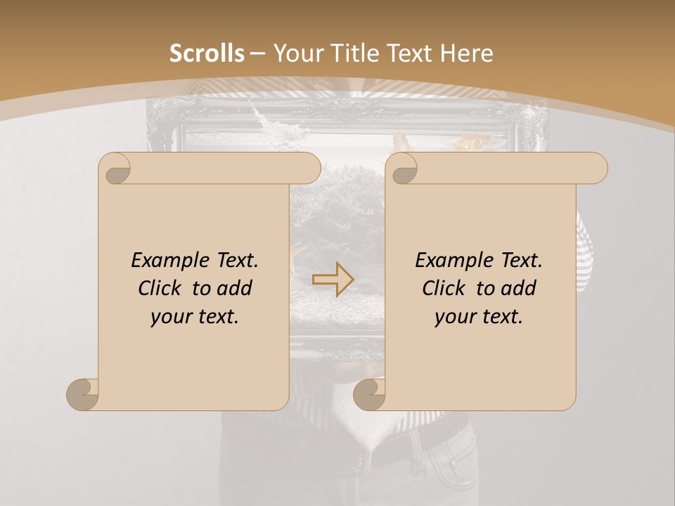 Card Color Delicacy PowerPoint Template