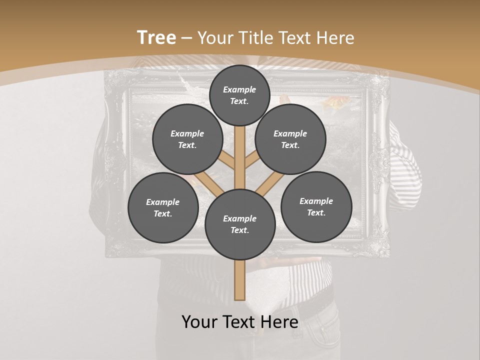 Card Color Delicacy PowerPoint Template