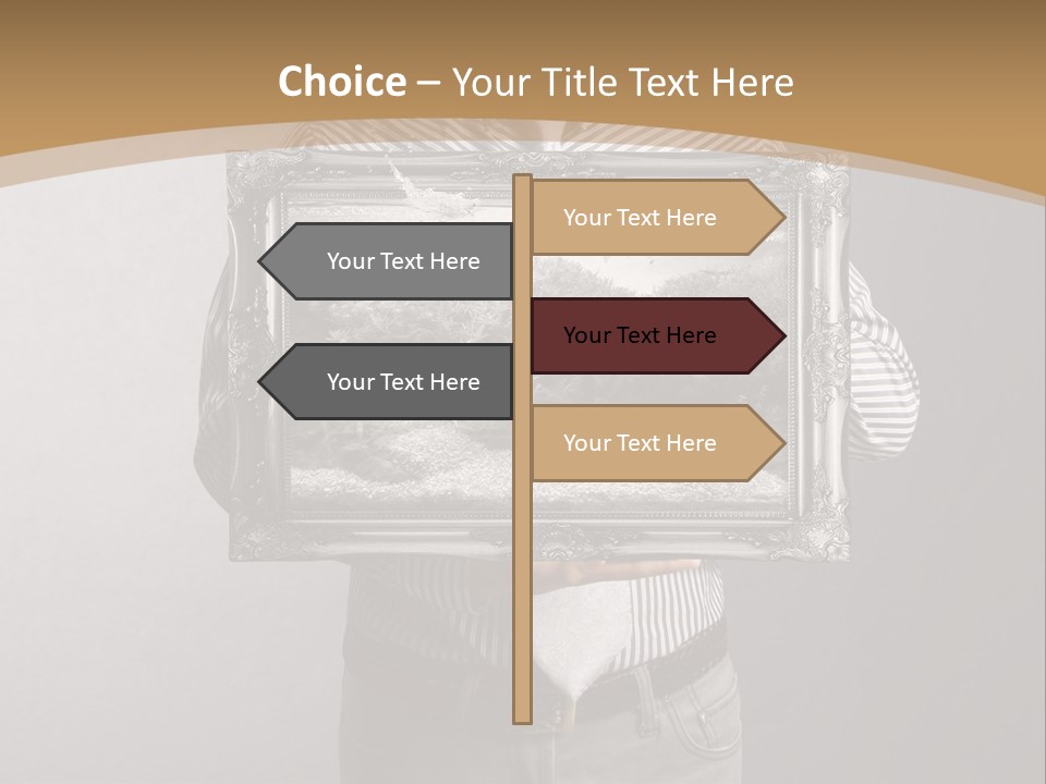 Card Color Delicacy PowerPoint Template