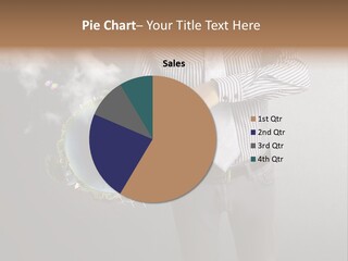 Planet White Heart PowerPoint Template