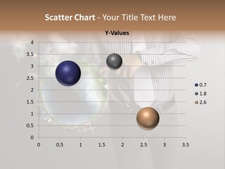 Planet White Heart PowerPoint Template