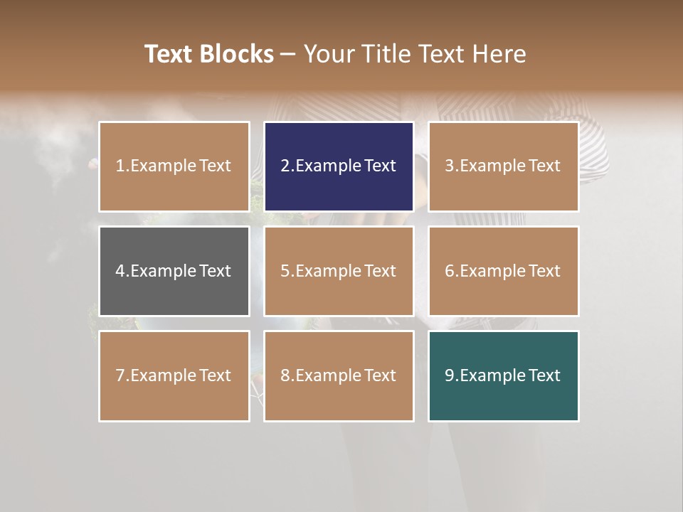 Planet White Heart PowerPoint Template